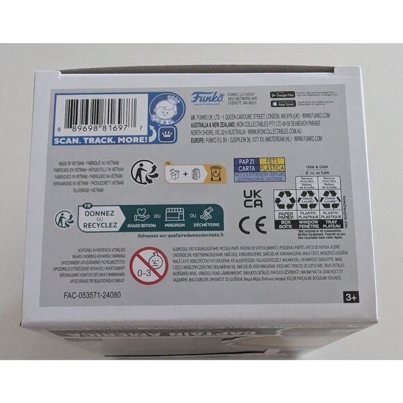 Funko Pop Captain America Steve Rogers Upper Deck Funko Redemption #1383 - Picture 5 of 5